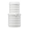 51mm > 38mm Plastic Hose Straight Fitting Reducer Pipe Reducing Adapter White