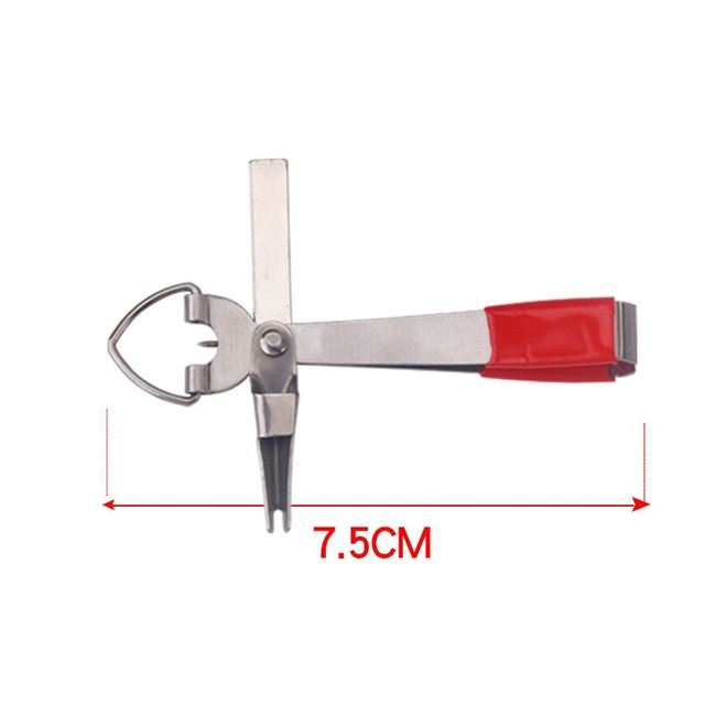 Fishing Quick Knot Tying Tool Fast Nail Knotter Line Cutter Clipper Nipper  Hook