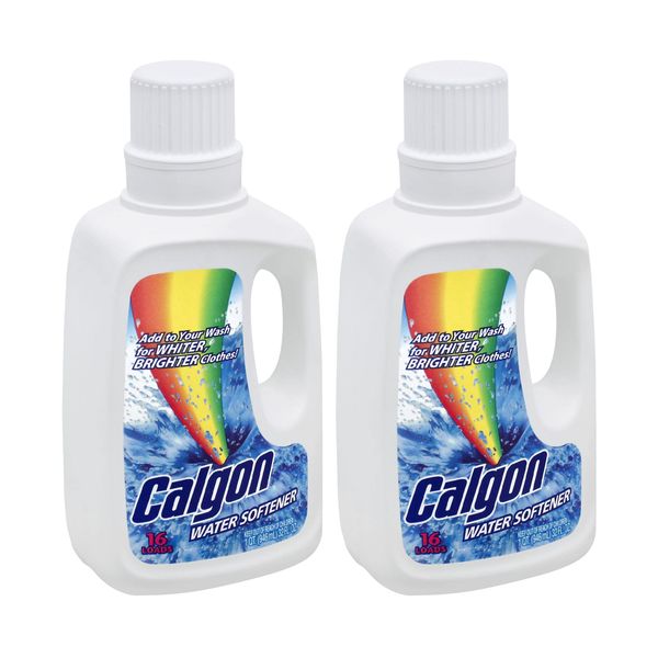 Calgon Liquid Water Softener, 32 Oz (Pack of 2)