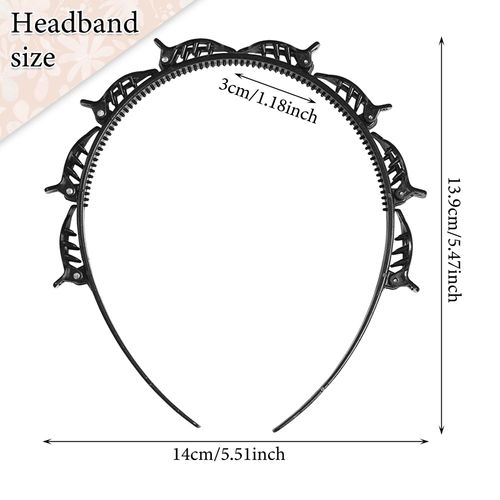SSKHE Crystal Hair Clips Set, 4pcs Sparkling Rhinestone Hair Barrettes with 1 Hairpin Headbands, Hair Styling Clips, Shiny Rhinestone Hair Clip, Braided Hair Clips for Women, Girls