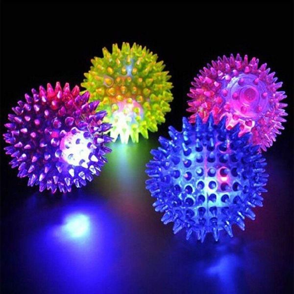 Party2u Spike led ball| flashing balls for babies |flashing dog ball |light up ball |fidget toy |sensory balls |flashing bouncy ball,light up disco ball |squeezy spiky ball toy