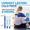 Cold Pack, 8 Hour Reusable Cold Therapy Ice Pack for Elbows, Knees, Neck + Mo...