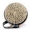 KoluaWax Exfoliating Brush, Body Scrubber for Wet or Dry Brushing, Waxing Prep for Skin and Ingrown Hair, Soft Bristle for Scrubbing, Lymphatic Drainage and Blood Circulation Improvement