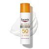 Eucerin Sun Age Defense SPF 50 Face Sunscreen Lotion with Hyaluronic Acid, Facial Sunscreen with 5 Antioxidants, 2.5 Fl Oz Bottle (Color: White)
