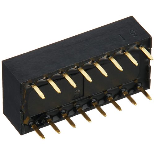 OMRON A6E-8104-N Slide Dip Switch, Convex Type, Terminals for Printed Circuit Boards, Continuous Current 1A, Pack of 1