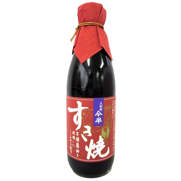 Imahan Sukiyaki Warishita Wooden Barrel with Soy Sauce, 12.2 fl oz (360 ml)