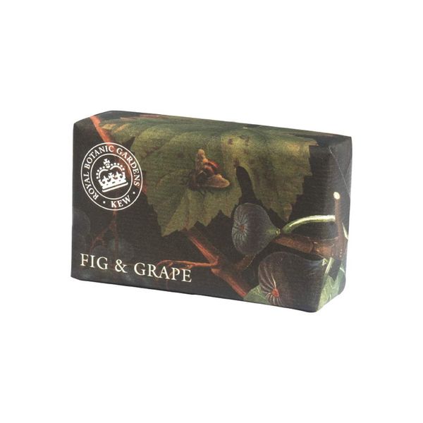Sanwa Trading English Soap Company KEW GARDEN Kue Garden Luxury Shea Soaps Sheer Soap Fig & Grape Fig & Grape