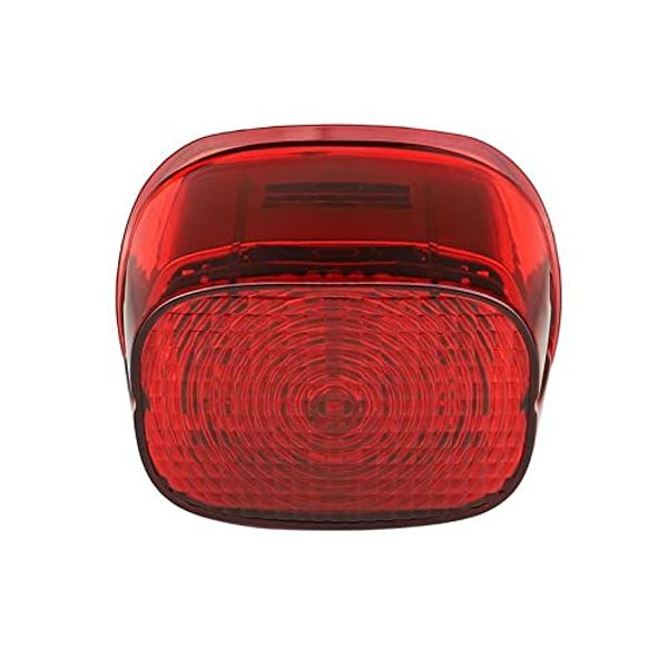 ‎Eagle Lights Flashing Strobe Squareback LED Tail Brake Light Kit for Harley Davidson - No Window/Red Lens