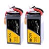 TATTU 850mAh 11.1V 45C 3S LiPo Battery Pack with XT30 Plug(2 Pcs)