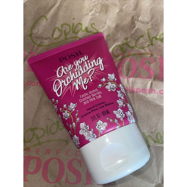 NEW~Perfectly Posh~Are You Orchidding Me?~~ Big Fat Yummy Hand Crème  4 oz