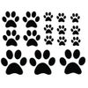 Paw x16 Set Car, Wall, Laptop Decal Black