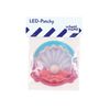 School-Mood LED patchy with motif 9 cm, pink, Playful