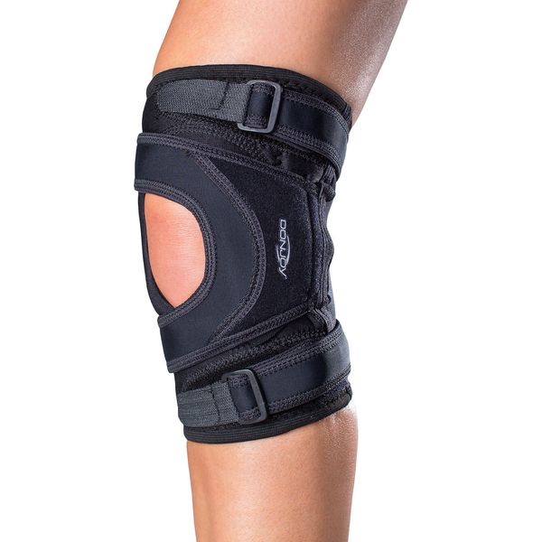 DonJoy Tru-Pull Lite Knee Support Brace: Right Leg, Large