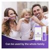 Purple Toothpaste for Teeth Whitening 2pcs Teeth Refresher Purple Color Corrector Booster Toothpaste 3D Teeth Whitening Kit for Tooth Stain Removal Enhances Tooth Brightness