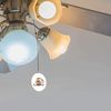 Gotham Decor Bunny and Tulips Fan/Light Pull