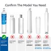 Waterdrop 4396508 Refrigerator Water Filter, Replacement for 4396508, 4396510(2)
