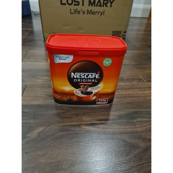 nescafe original instant coffee 750g tin