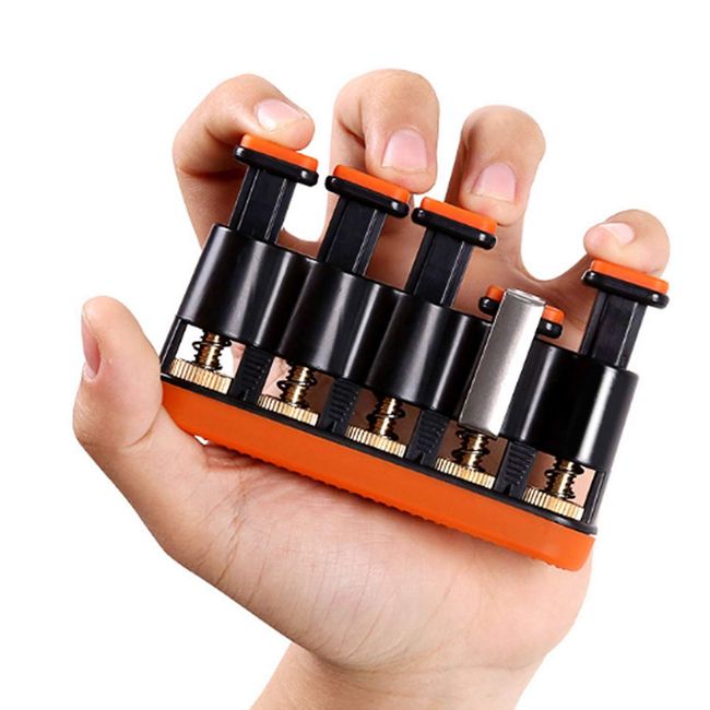 Finger Strengthener,Guitar Beginner Exercier,Finger trainer,Hand Grip Strength Trainer for Athletes,Musicians & Physical Therapy