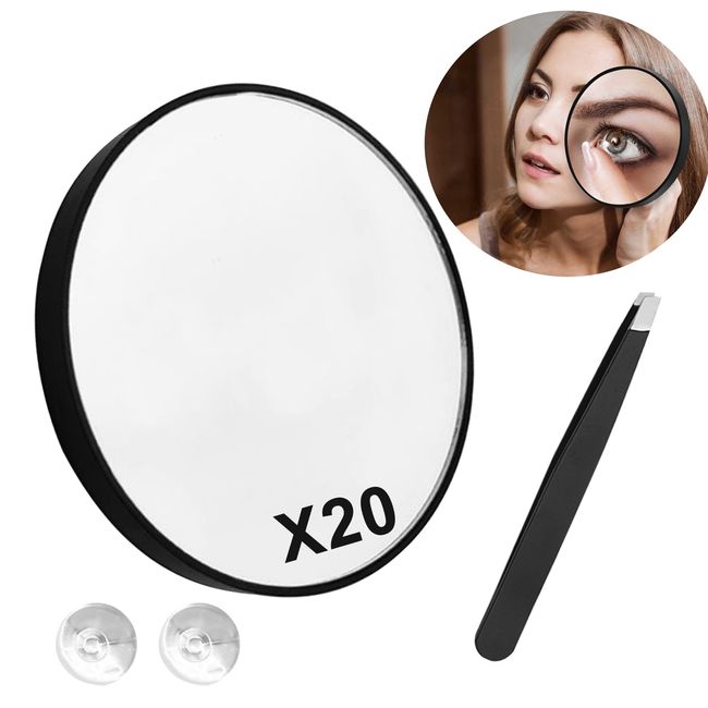 Travel Magnifying Suction Mirror