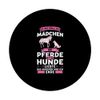 Dogs horses girls PopSockets Swappable PopGrip