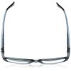 Foster Grant Women's Posh Rectangular Reading Glasses, Blue/Transparent, 52 mm, 1.50