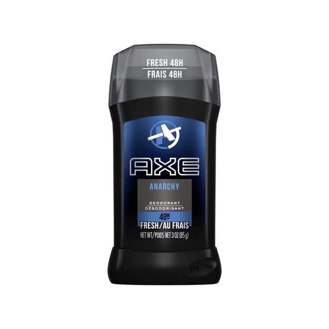 Axe Fresh Deodorant Stick, Anarchy, 3 Oz Each (Pack of 3)