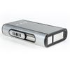 Piioket Pocket Aluminium ABS Automatic Ejection Cigarette Dispenser Case Box Holder, Focus - Silver