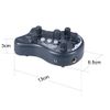 summina Guitar Multi-effects Processor Effect Pedal 15 Effect Types 40 Drum Rhythms Tuning Function with Power Adapter, Dark Grey