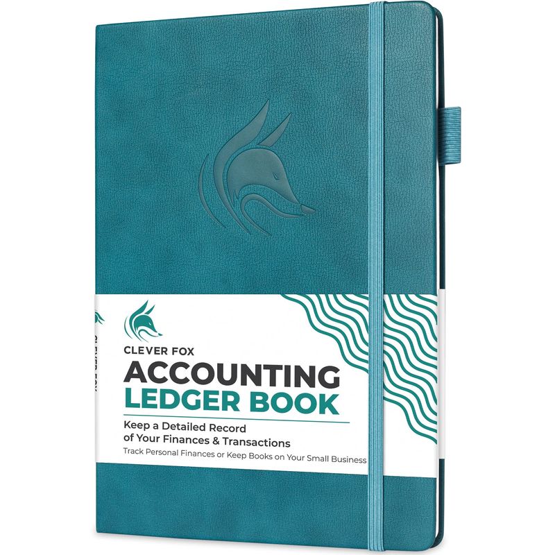 Clever Fox Accounting Ledger Book – Accounting Book for Small ...