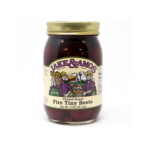 Jake & Amos - Sweet Fire Tiny Beets / 2 - 16 Oz. Jars