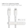 360 Electrical Lightning to USB-C Charging Cable – 5ft, MFi Certified, Fast Charge Compatible, Durable & Tangle-Free
