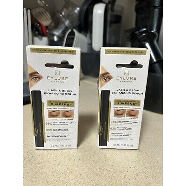 NEW Eylure London Lash & Brow Enhancing Serum 0.12 fl oz *RESULTS IN 2 WEEKS!!!!