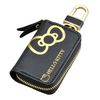 SEIWA KT523 Hello Kitty Car Smart Key Case, B&G, Black + Gold