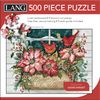 LANG Poinsettia Window Box Puzzle - 500 Pc (5039191)