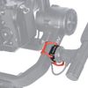 NICEYRIG Cold Shoe Clamp Mounts with Rubber Support Bands & Cold Shoe Adapter for Microphone/Monitor/LED Lights Bracket - 461