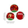 KONG Holiday SqueakAir Balls 6pk Medium