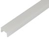 Abdeckprofil Nut 10 - Typ B - farblos transparent natur, 1 m