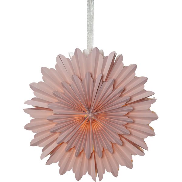 Star Paper star 'Crystal', pink,
