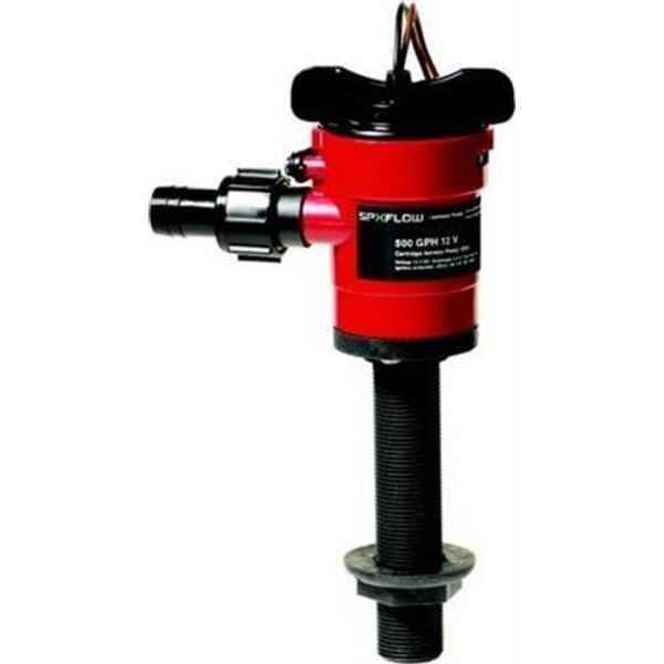 Johnson Cartridge Aerator Pump, 1250GPH Straight 28123
