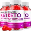 (3 Pack) Genesis Keto ACV Gummies - Official - Keto Genesis ACV Advanced...