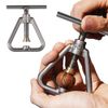 Metal Nut Cracker Tool Nutcracker Kitchen Tool Stainless Steel Pecan Cracker Nutcracker Tool for All Sorts of Nuts