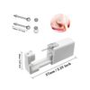 Nose Pierce Kit, SLVIEKAE Disposable Safe Piercing Kit, Nose Stud Pierce Gun with 24 Pcs Nose Studs (Multicolor)