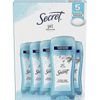 Secret Invisible Solid Deodorant, Powder Fresh (2.1 oz, 5 pk.)