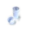 Empty Deodorant Containers - Twist-up, Reusable, Recyclable, DIY Empty Deodorant Tubes, Bottom-fill 2.0 Oz (24-Pack, White)