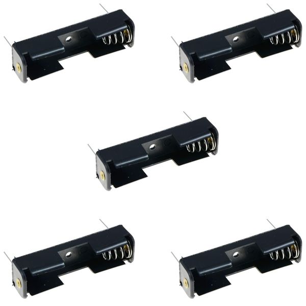 AA x 1 Battery Holder PCB Mount (Pack of 5)