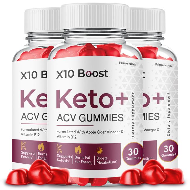 X10 Boost Keto ACV Gummies, X10 Boost Gummies Maximum Strength Official ( 3 )