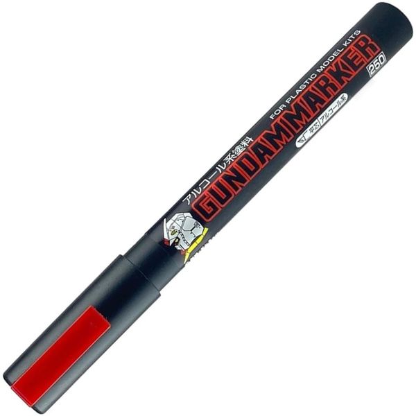 GSI Creos Gundam Marker, Red for Paint Model Painting Marker, GM07