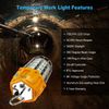 125Watt LED Temporary Construction Lighting Portable Job Site Work Light 5000K 