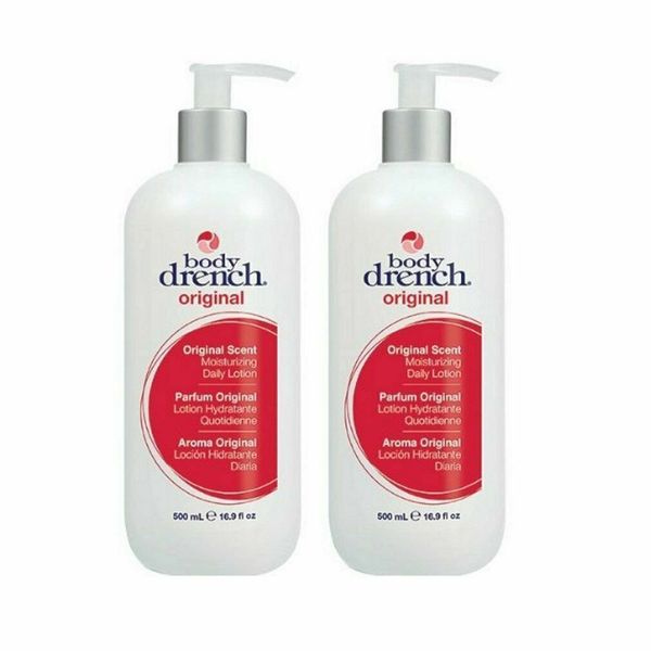 Body Drench Original Moisturizing Lotion, 16.9 oz (2 pack)- Free Shipping