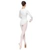 'Long-sleeved ballet Women's BU501 °C Jacket Bolero, Simone ", white, Medium